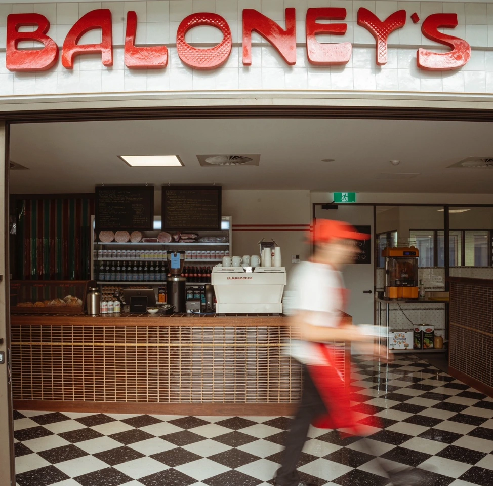 Professional photo of Baloney's Deli food.